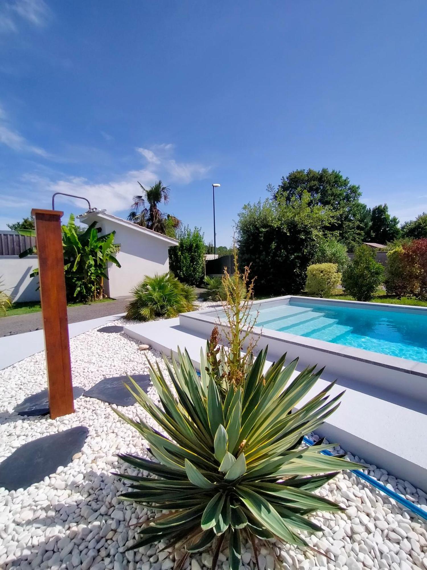 Gite Avec Piscine Et Espace Bien-Etre Partages Entre Bordeaux Et Lacanau Ocean (Adults Only) Brach Dış mekan fotoğraf