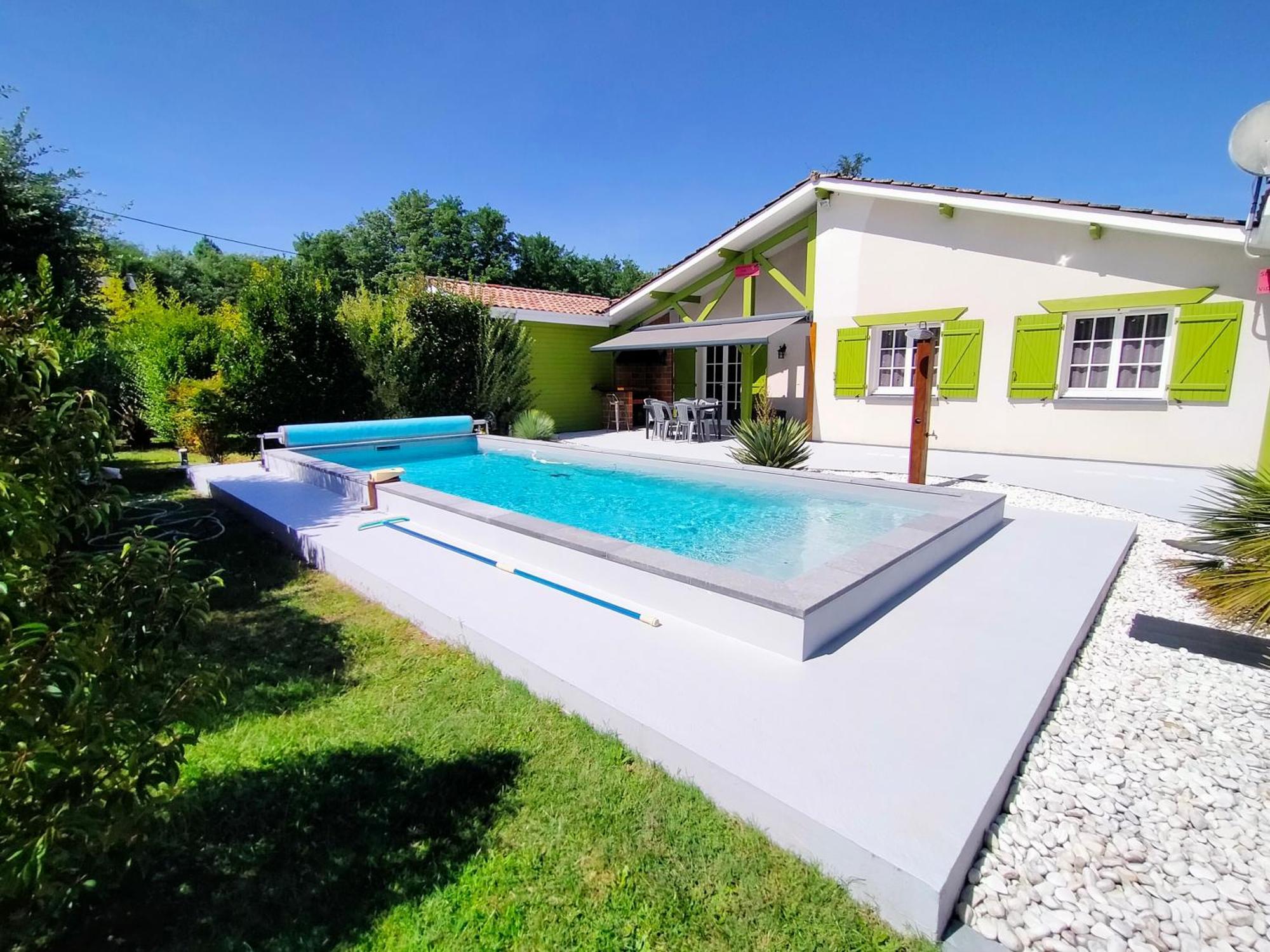 Gite Avec Piscine Et Espace Bien-Etre Partages Entre Bordeaux Et Lacanau Ocean (Adults Only) Brach Dış mekan fotoğraf